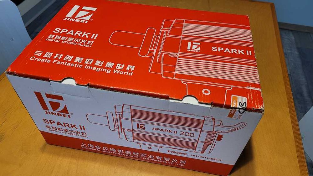 Lampa studyjna Jinbei SPARK II 400 Ws Bowens NOWA!
