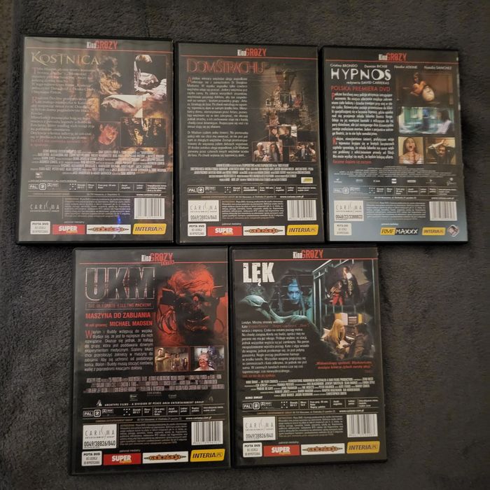 DVD 10 filmów z serii KINO GROZY Straszyn • OLX.pl