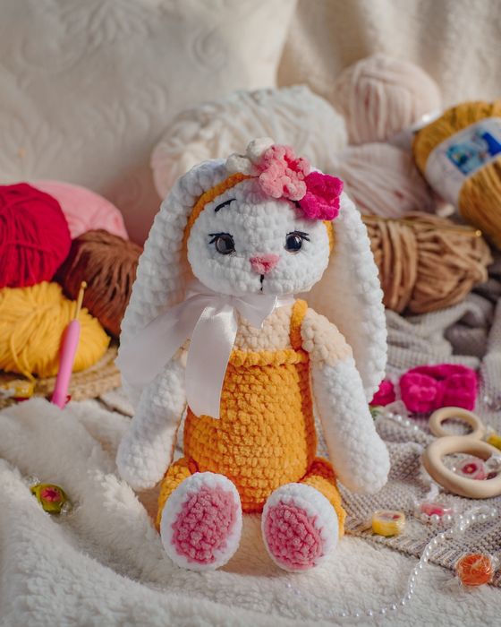 В'язані іграшки, ручна робота