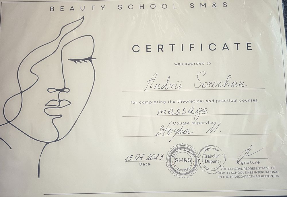 Масаж обирайте кращі руки