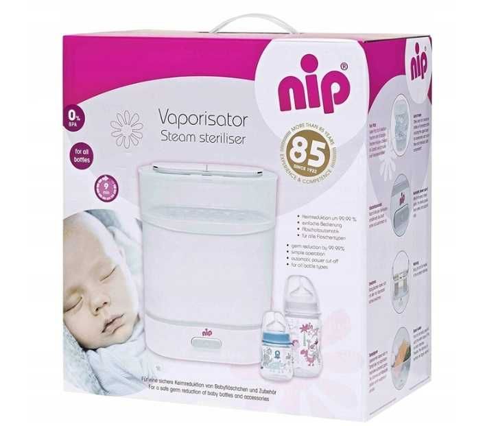 NIP Sterylizator elektryczny parowy 3w1 Podgrzewacz