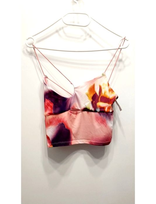 OKAZJA nowy Bershka  top topik 38 m s 36 l 40 kolorowy letni lato
