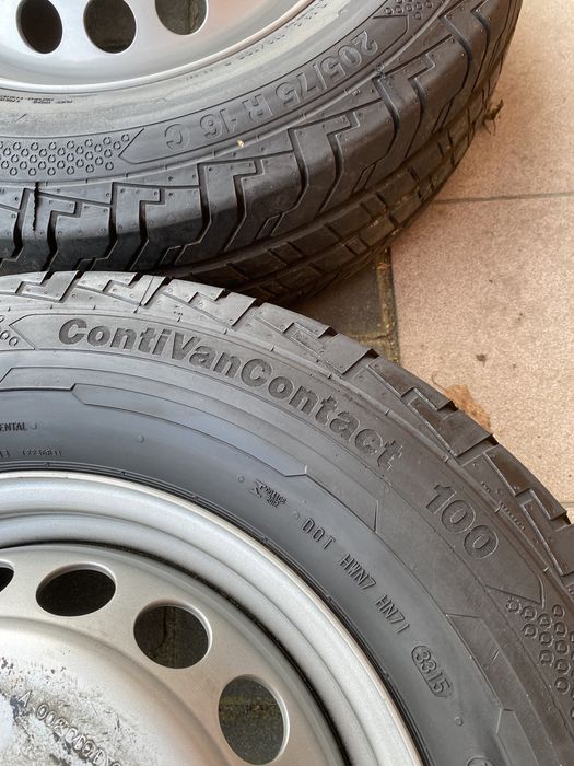 Felgi+Opony Mercedes Sprinter Blizniak 205/75R16C 6xContinental 15R