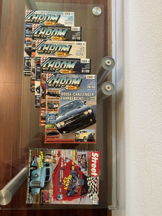5 журналів CHROM und flammen автожурнал журнал авто