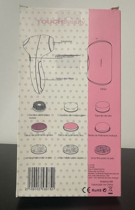 Kit de Beleza e Limpeza Elétrico 9 em 1 Novo