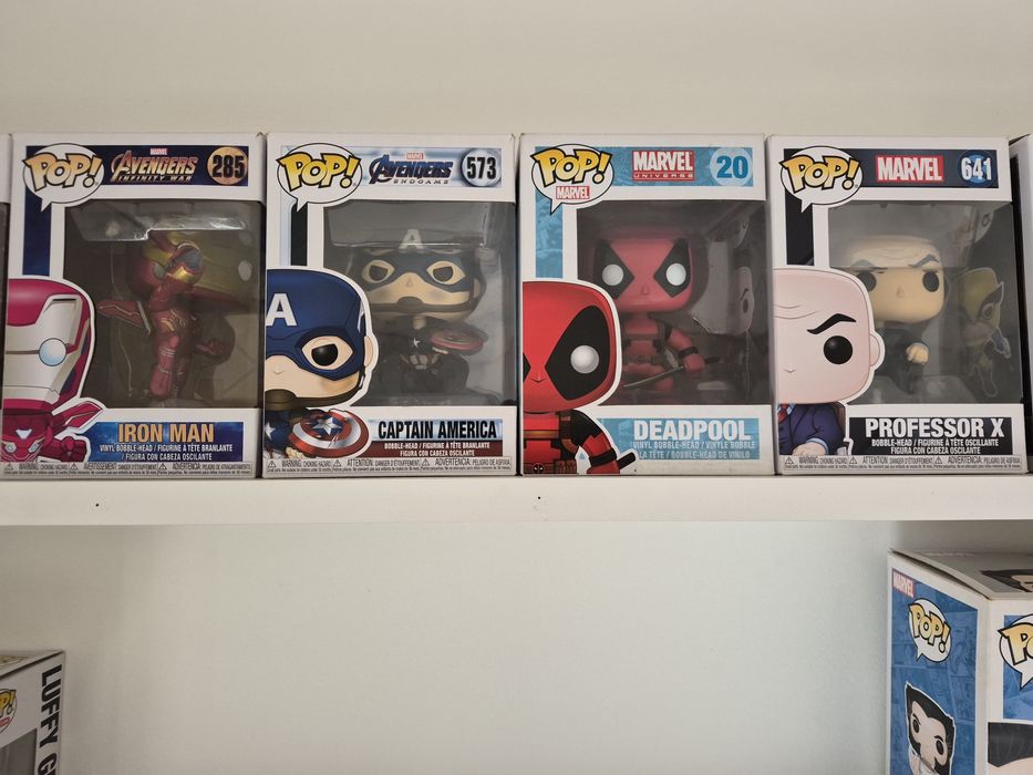 Funko pop-animes, marvel