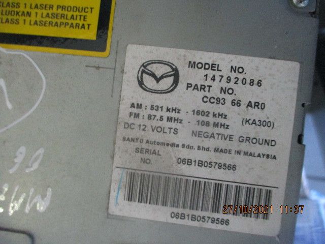 Rádio / auto-rádio MAZDA 5 (CR19)
