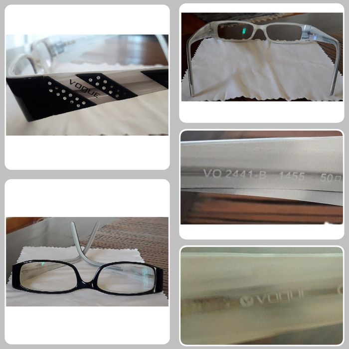 Armações da Damiani, Ray-ban e Vogue