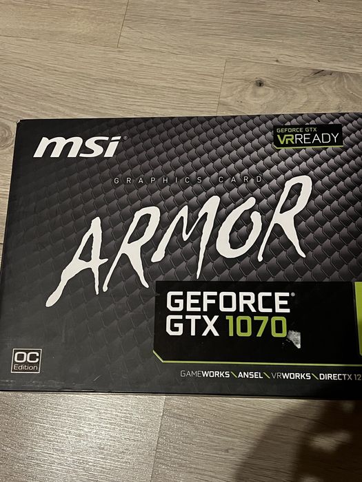 Відео карта MSI ARMOR gtx 1070 не майнінг!