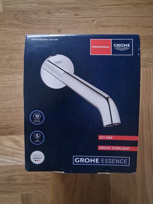 Wylewka wannowa Grohe Essence New Hard Graphite