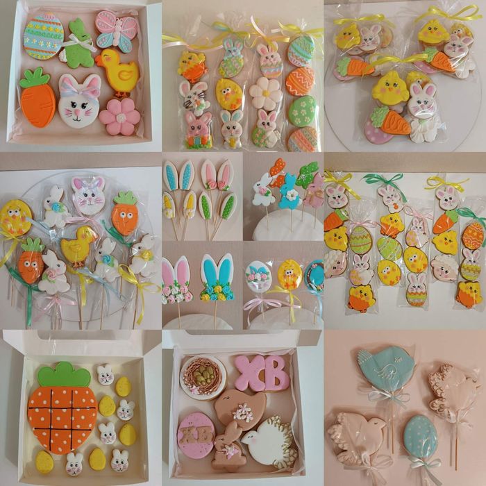 Пасхальні пряники, топери для пасочок, великодні пряники.