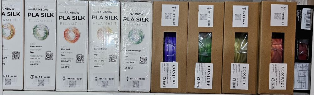 PLA 1,75mm p/ impressora 3D desde 11€/Kg