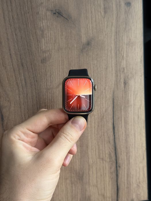 Apple Watch Series 7 45mm Stainless Steel Gold | 90%