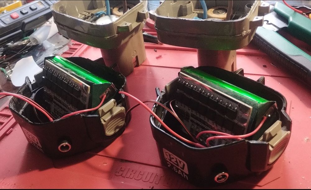 Акумулятор до електроінструменту, перепаковка, 18650