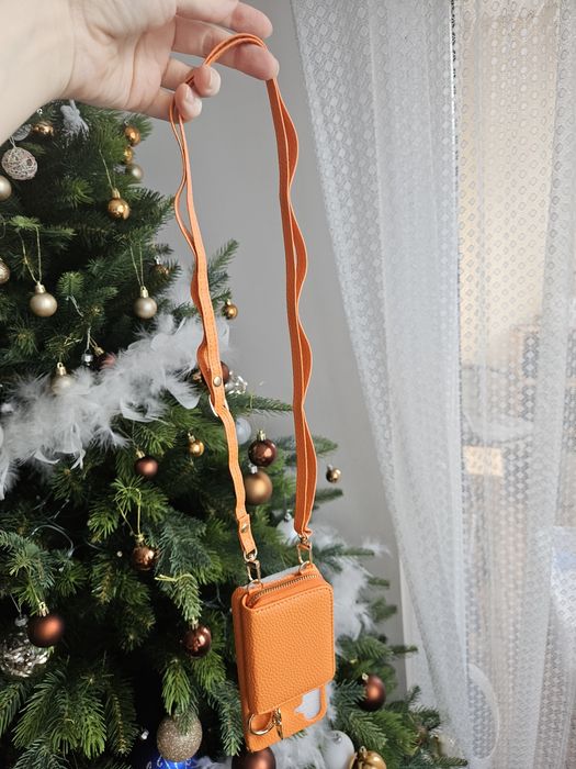 Nowe etui  z Portfelem  i paskiem dla Samsung Galaxy S25