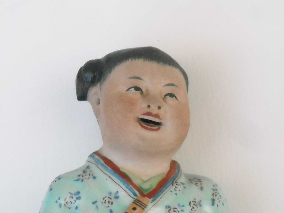 Figura Oriental em Porcelana de Meados do Séc. XX