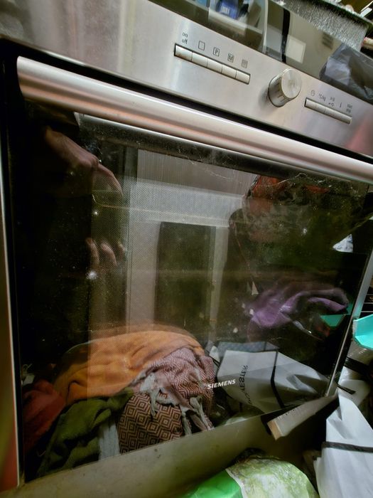 Forno e microondas de encastrar da Siemens