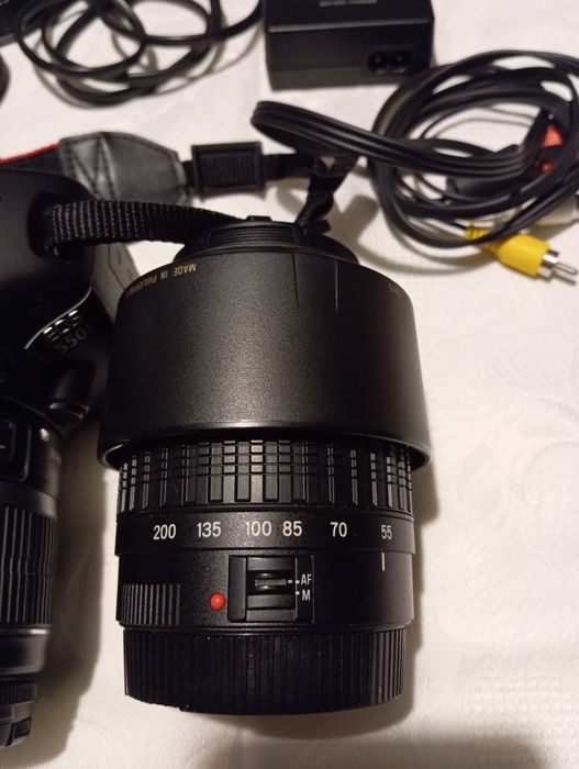 Canon eos 550 D + dwa obiektywy