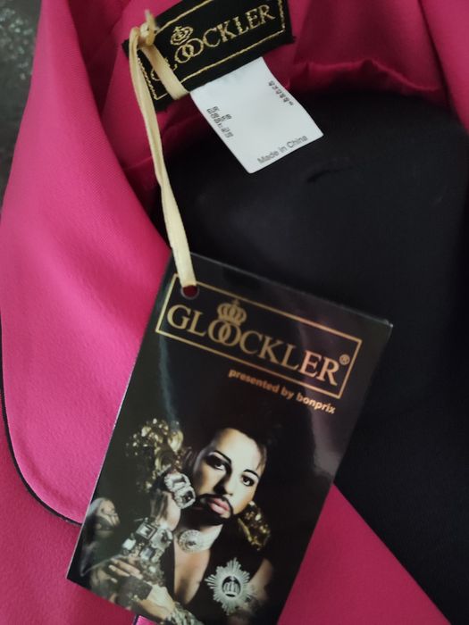 Gloockler żakiet marynarka fuksja nowa 40
