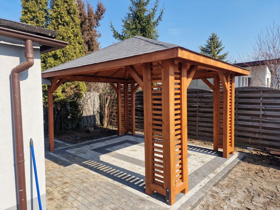 Altana ogrodowa ,zadaszenie