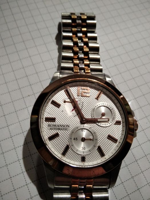 Годинник наручний Romanson automatic.