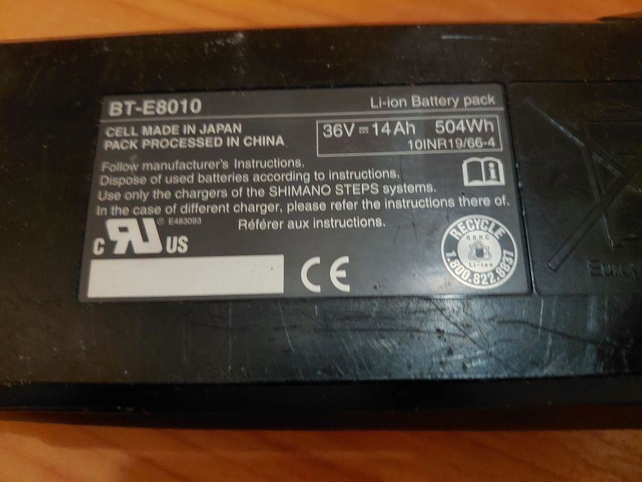 Shimano Steps Bateria BT-E8010 36V 14Ah Okazja!!!!