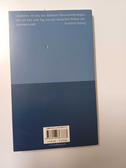 Max Frisch - Andorra