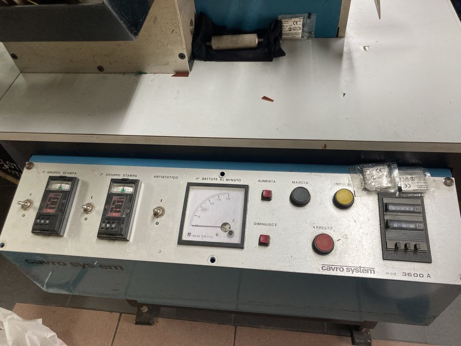 Máquina impressão a quente