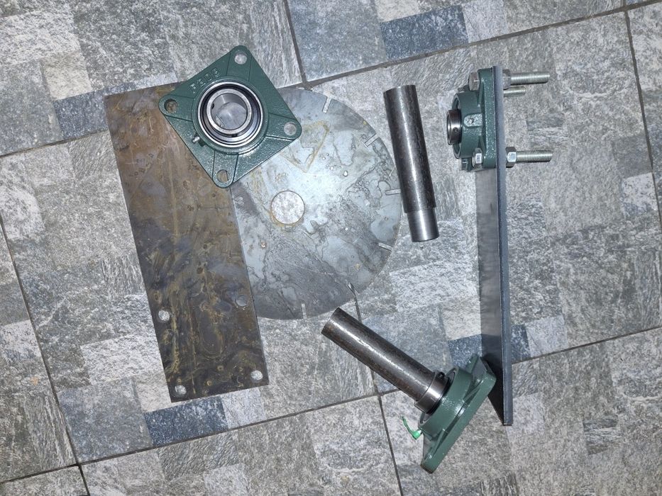 Комплектуючі заготовки до катків грудобої культиватора дискової