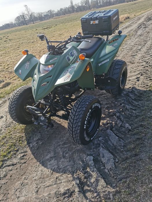 Duży Quad Adly / homologacja l7e