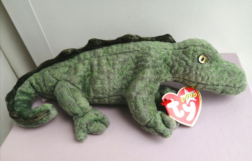 Крокодил Ty Beanie Babies Swampy зелений вінтаж 2000 м'яка іграшка колекційна алігатор