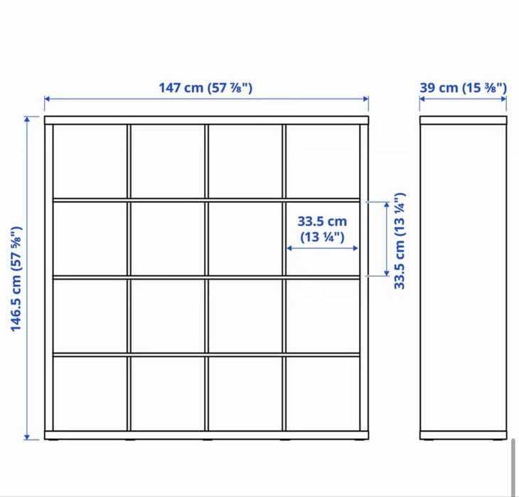 Regał Kallax ikea