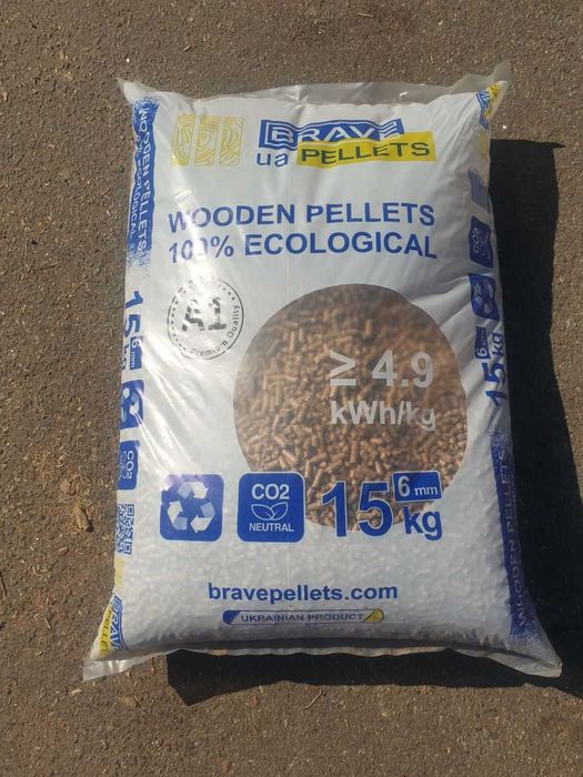 Паливна пелета , гранула 6мм биг бег