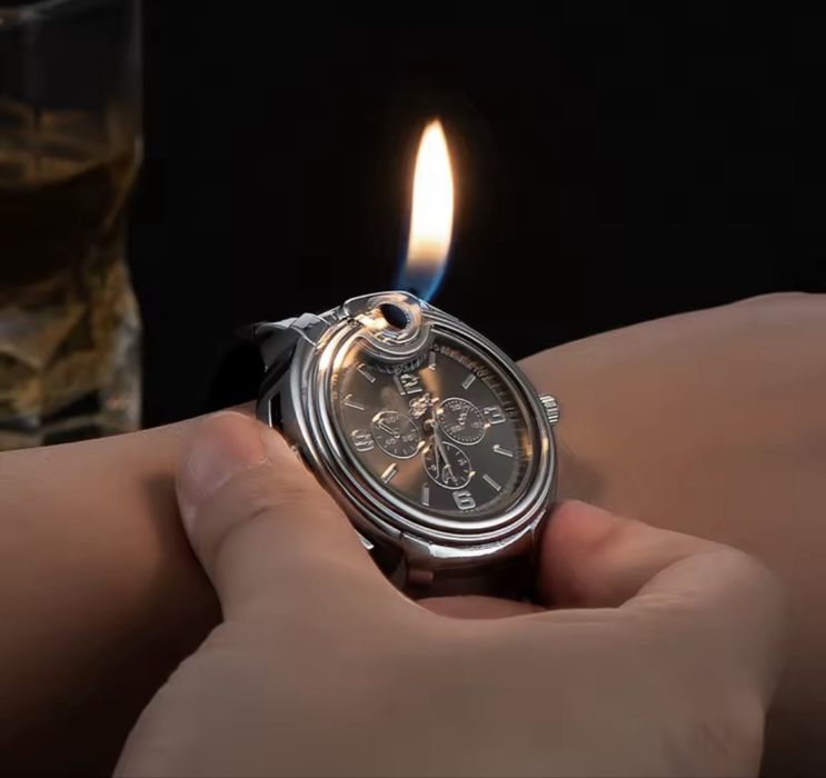 Relógio ao ar livre inflável