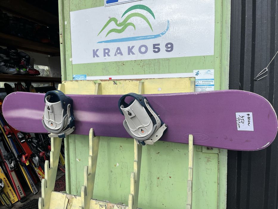 Deska snowboardowa Salomon 151 cm. Serwis Krako59