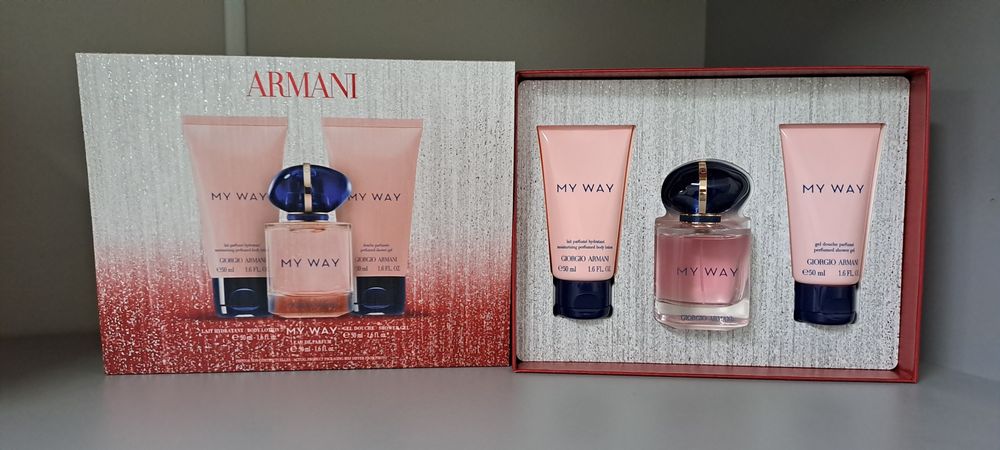 Giorgio Armani My Way 50ml edp.  Zestaw.  100% ORYGINAŁ