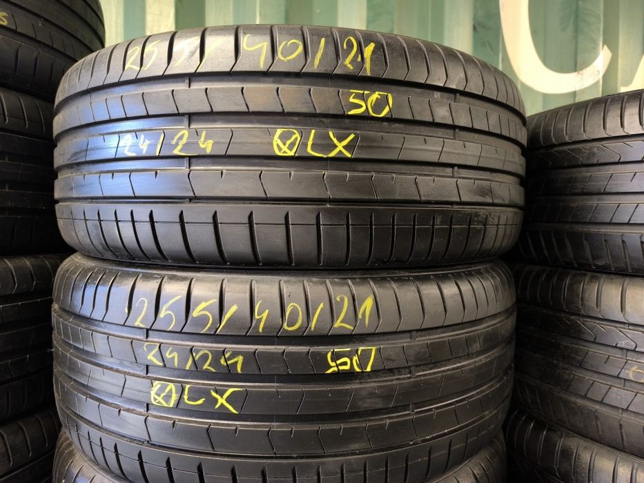 Opony Pirelli p zero 255/40/21 komplet