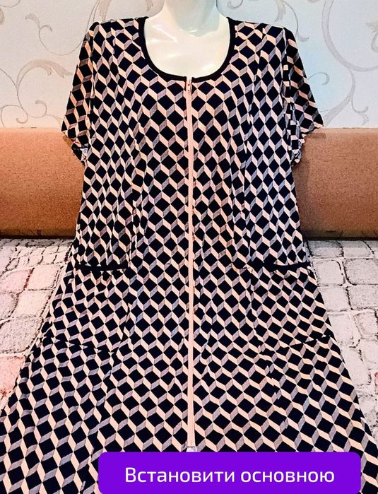 Сукні/халати жіночі трикотажні. Опт та роздріб