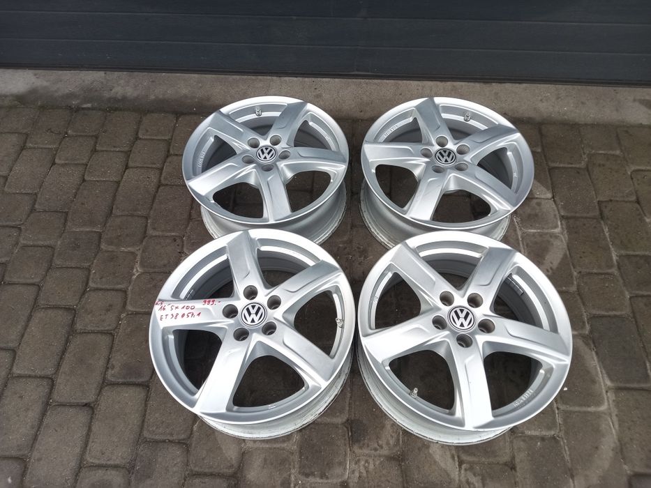 Alufelgi 16 5x100 do Audi A3 Seat Leon Golf 4