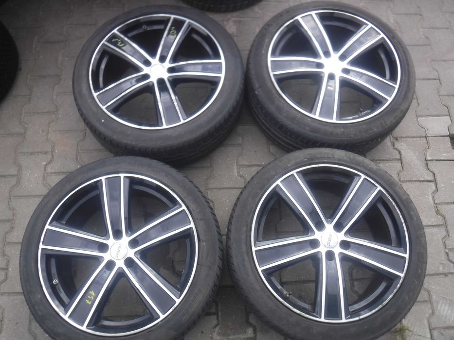4xKoła Alufelgi Denzent 20" 9J ET30 5x114,3 Pirelli 245/45/20