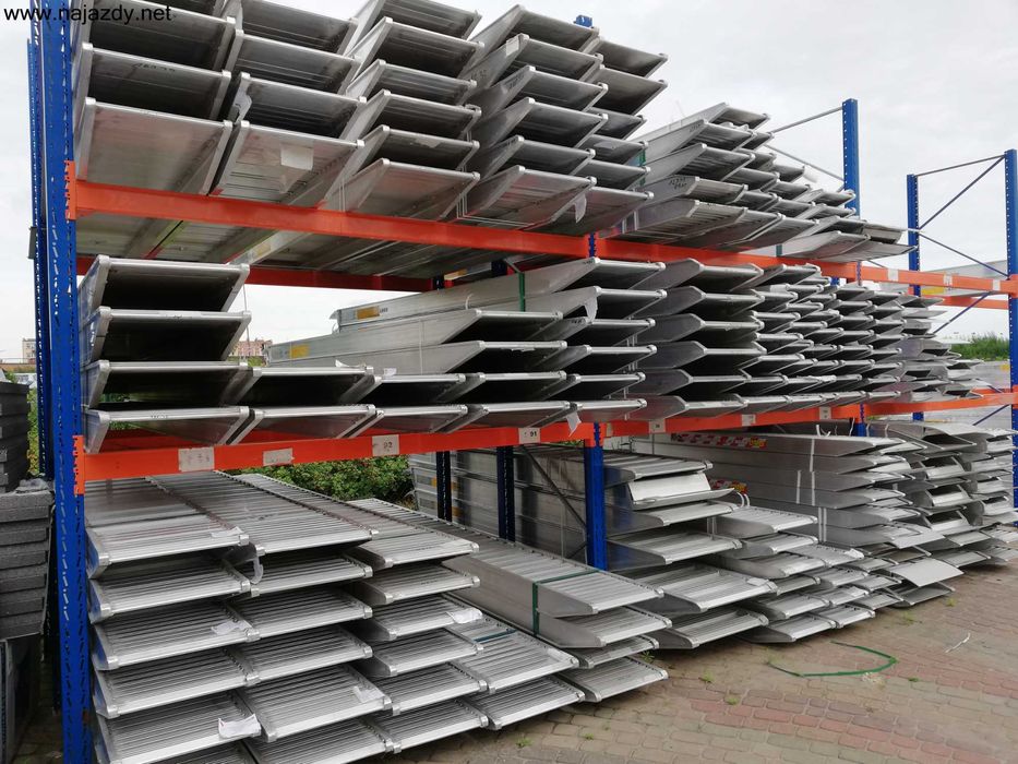 Najazdy Aluminiowe 4m 4100kg Cert. CE/Gearancja/Dostawa Gratis