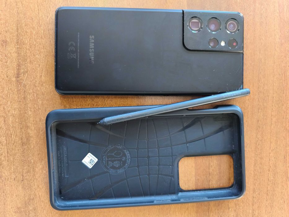 S21 Ultra 256GB Preto com S Pen oficial – Excelente estado
