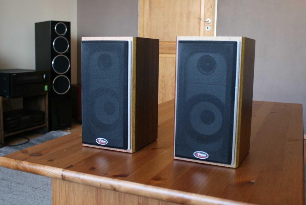 Niemieckie kolumny Prism głośniki do wieży amplituner a