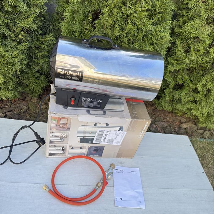 Обігрівач газовий Einhell HGG 300 Niro, в наявності !