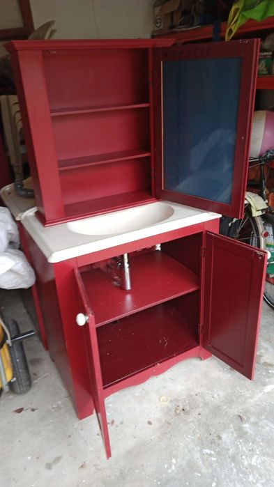 Lavatórios rústicos