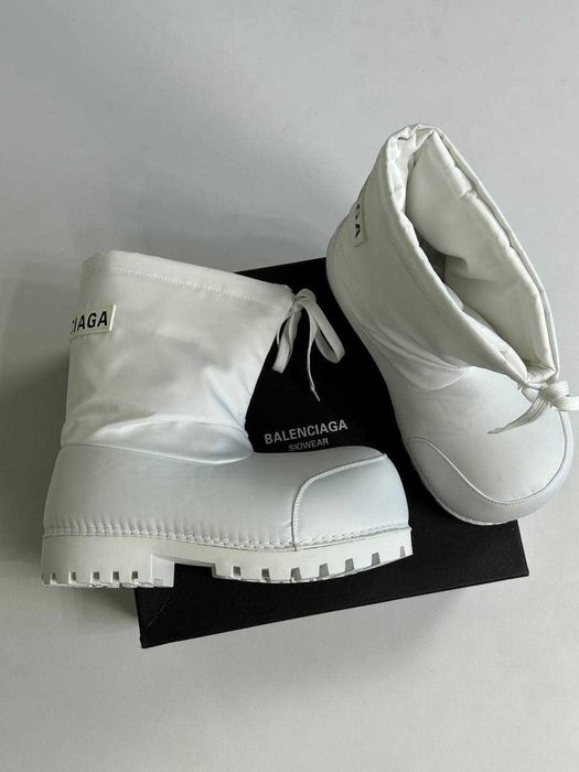 BALENCIAGA Alaska Ski Boots White ботинки буты белые чоботи білі 43 44