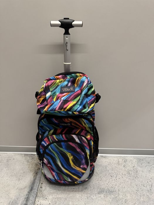 Дитячий рюкзак на колесах + сумка для ланчу Tilami