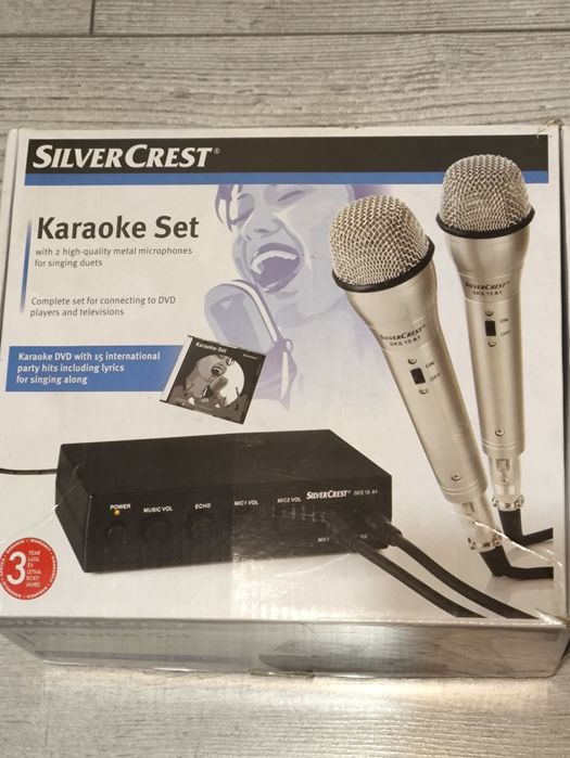 Zestaw do Karaoke silver crest