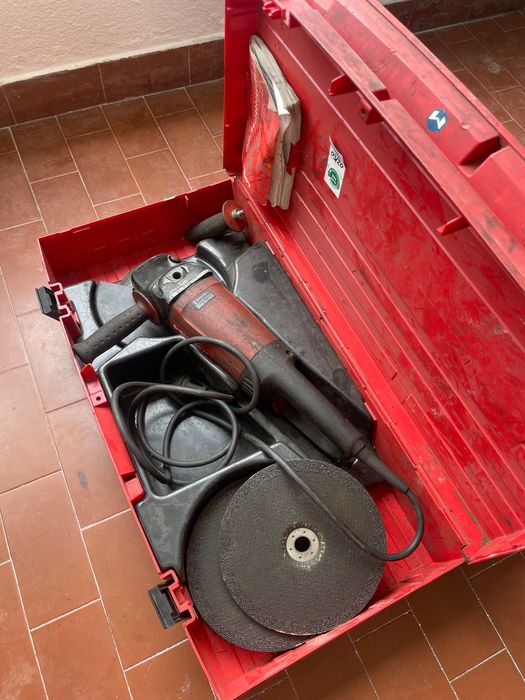 Hilti AG 230-24D 2400W – Rebarbadora Profissional Alemã 230mm