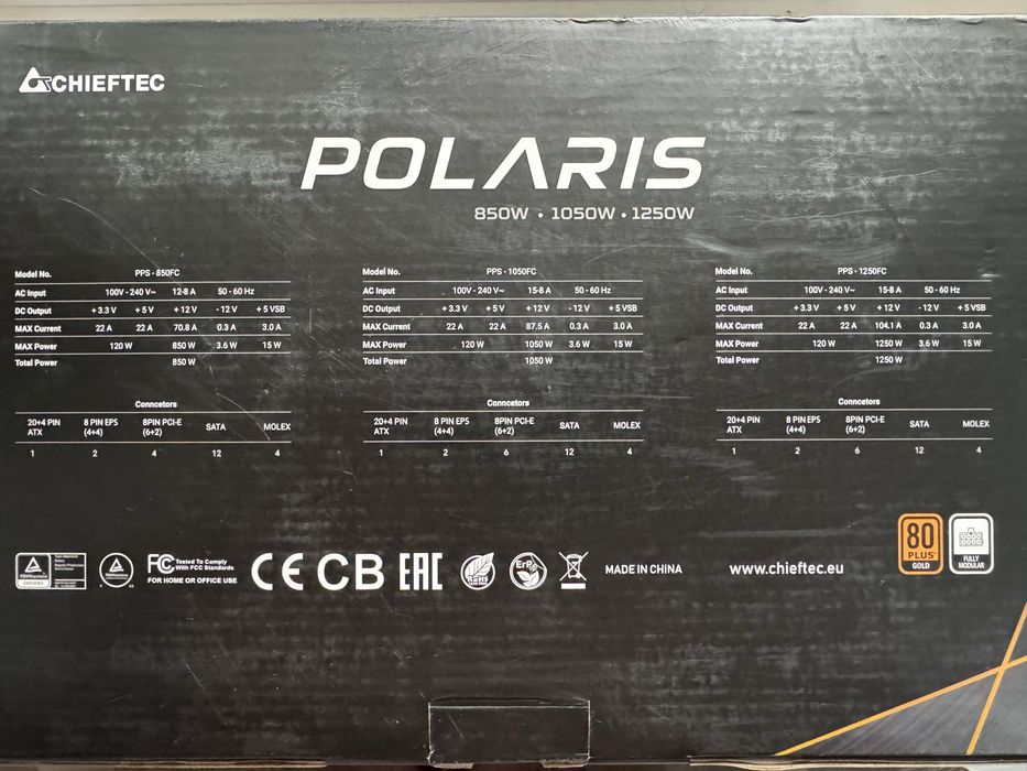 Блок живлення, блок питания Chieftec 1050W Polaris PPS-1050FC